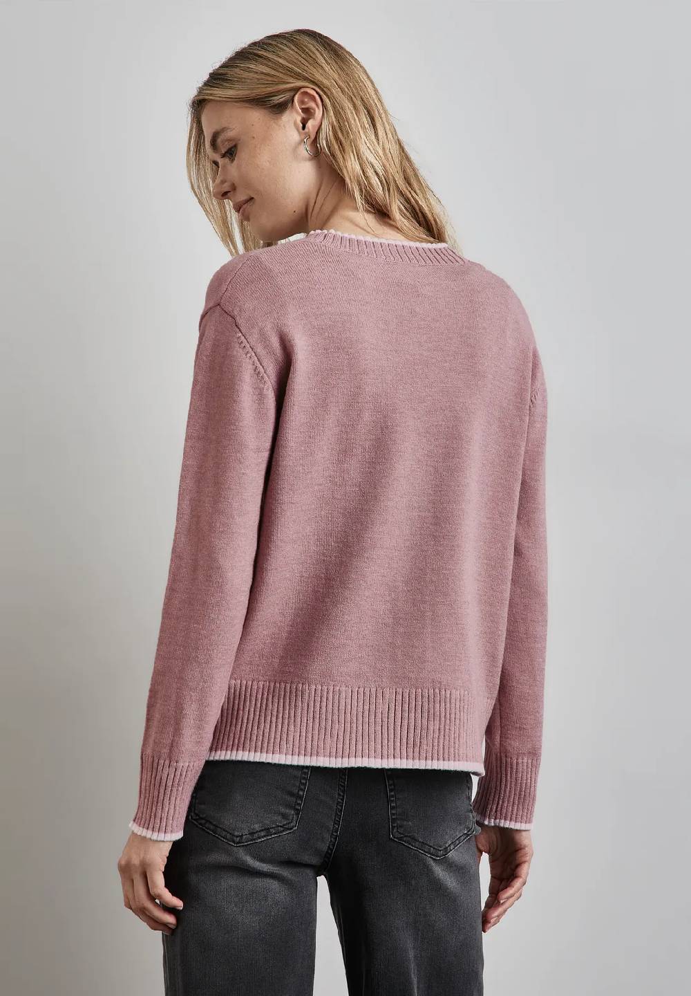 Street One Cardigan Mit Tipping