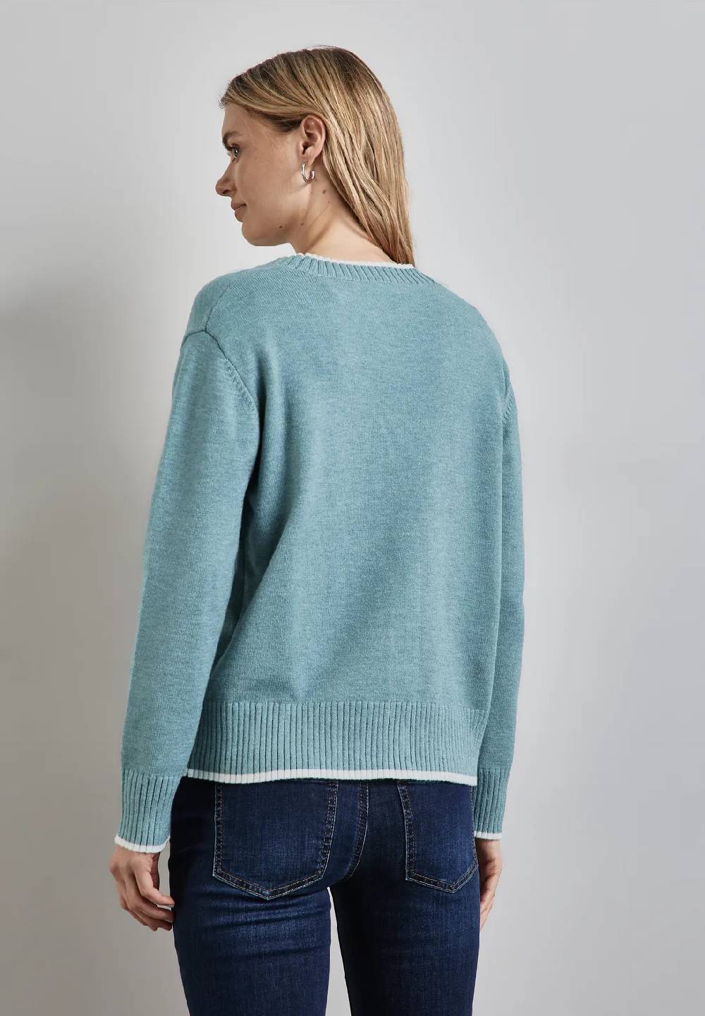 Street One Cardigan Mit Tipping