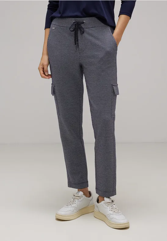 Street One Casual Fit Cargo Hose - Style BONNY