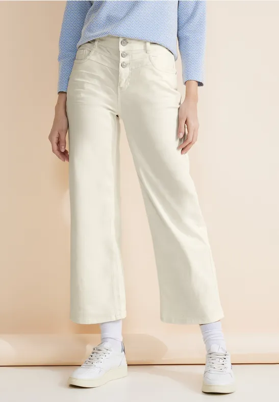 Street One Casual Fit Culotte Jeans