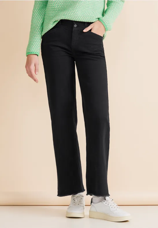 Street One Casual Fit Culotte Jeans - Style WIDE LEG