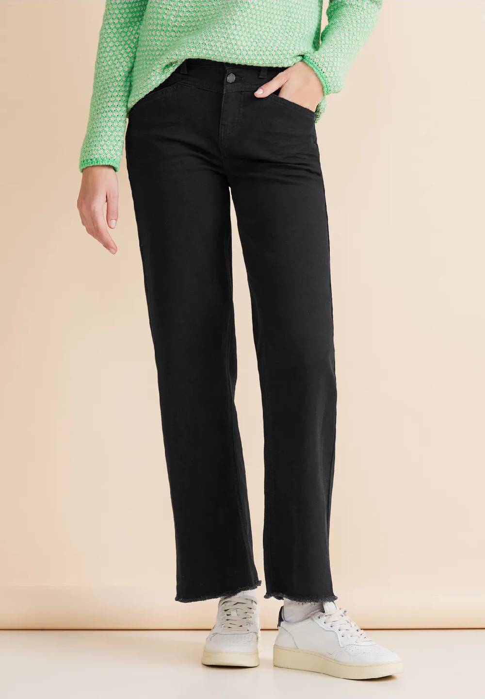 Street One Casual Fit Culotte Jeans - Style WIDE LEG