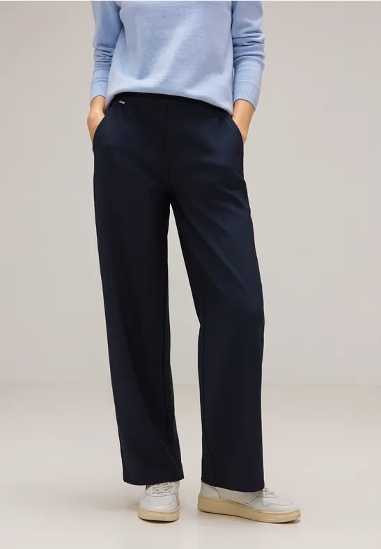 Street One Casual Fit Hose Mit Struktur