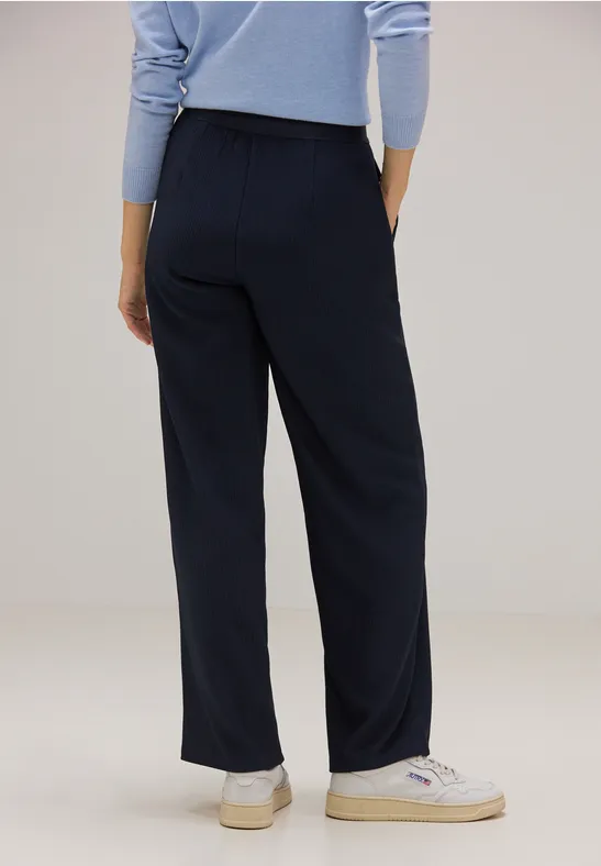 Street One Casual Fit Hose Mit Struktur
