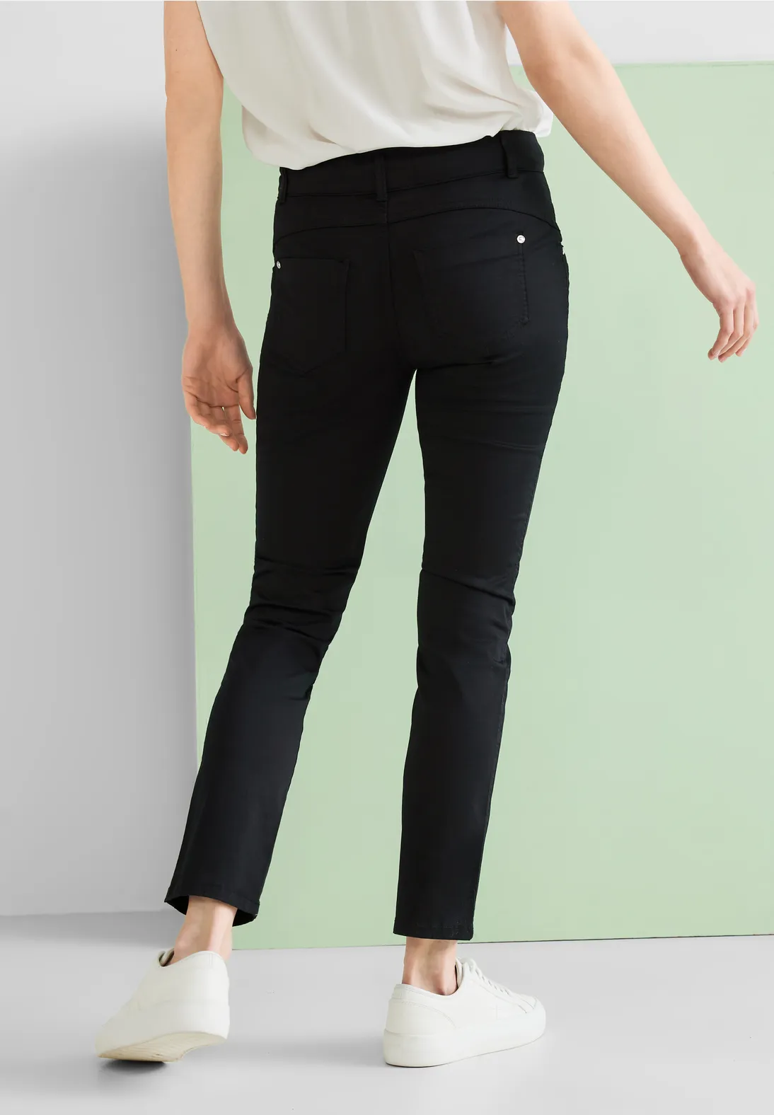 Street One Casual Fit Hose Mit Zipper - Style YULIUS