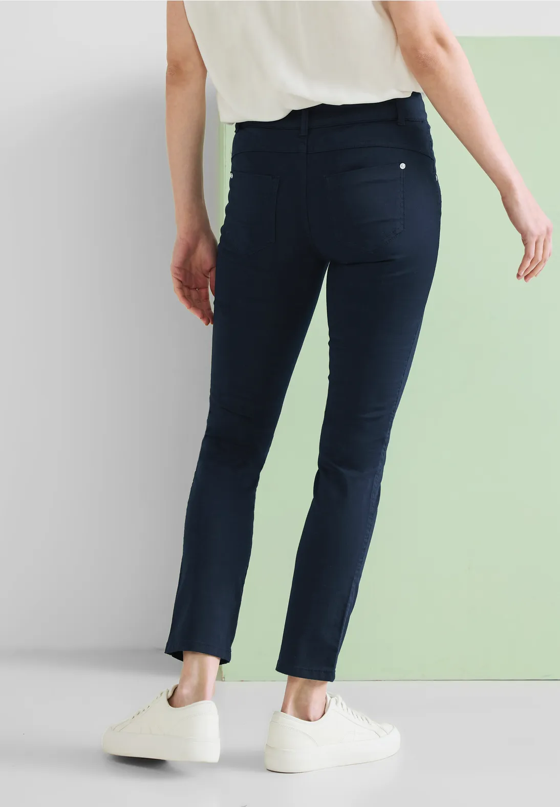 Street One Casual Fit Hose Mit Zipper - Style YULIUS