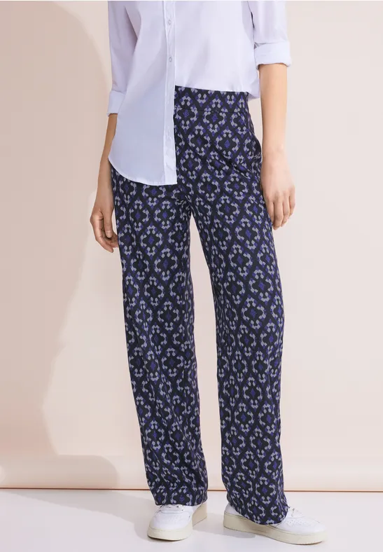 Street One Casual Fit Jacquard Hose