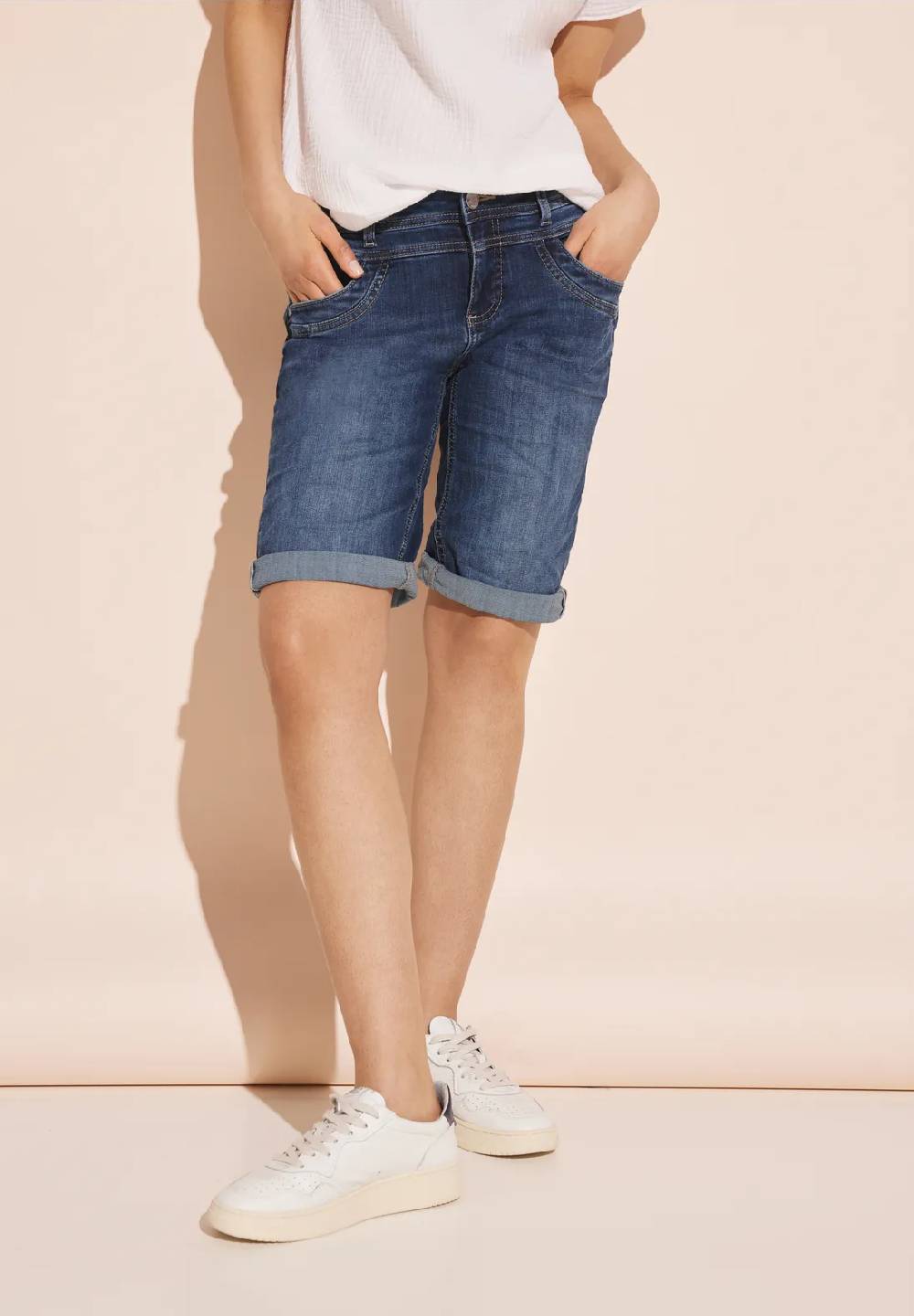 Street One Casual Fit Jeans Shorts - Style JANE