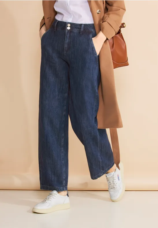 Street One Casual Fit Jeans - Style WIDE LEG