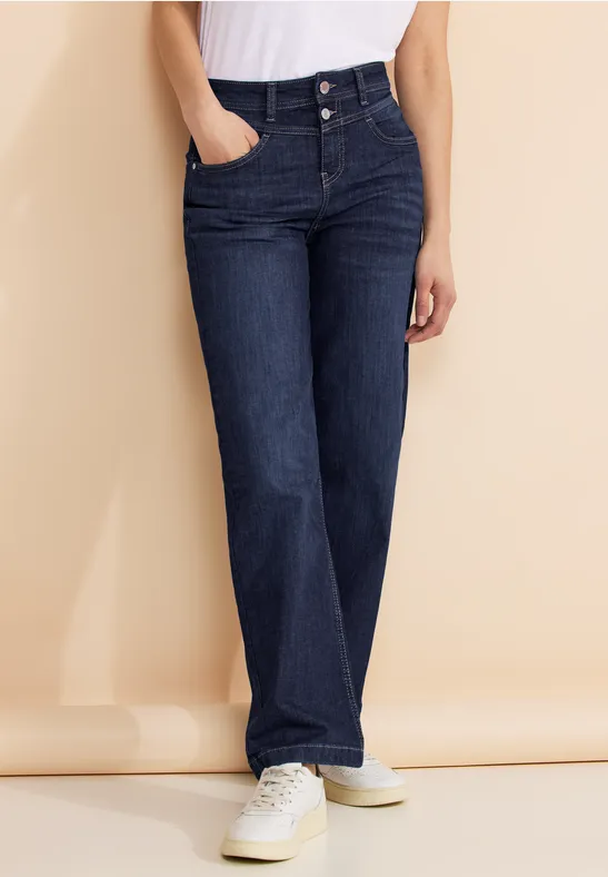 Street One Casual Fit Jeans - Style WIDE LEG