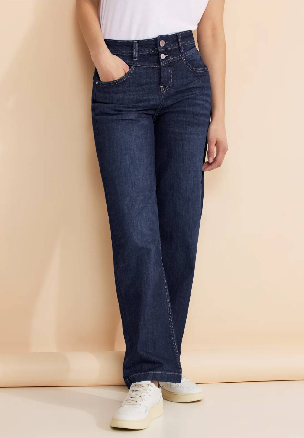 Street One Casual Fit Jeans - Style WIDE LEG