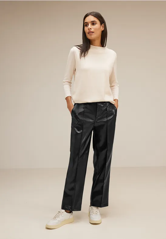 Street One Casual Fit PU Hose