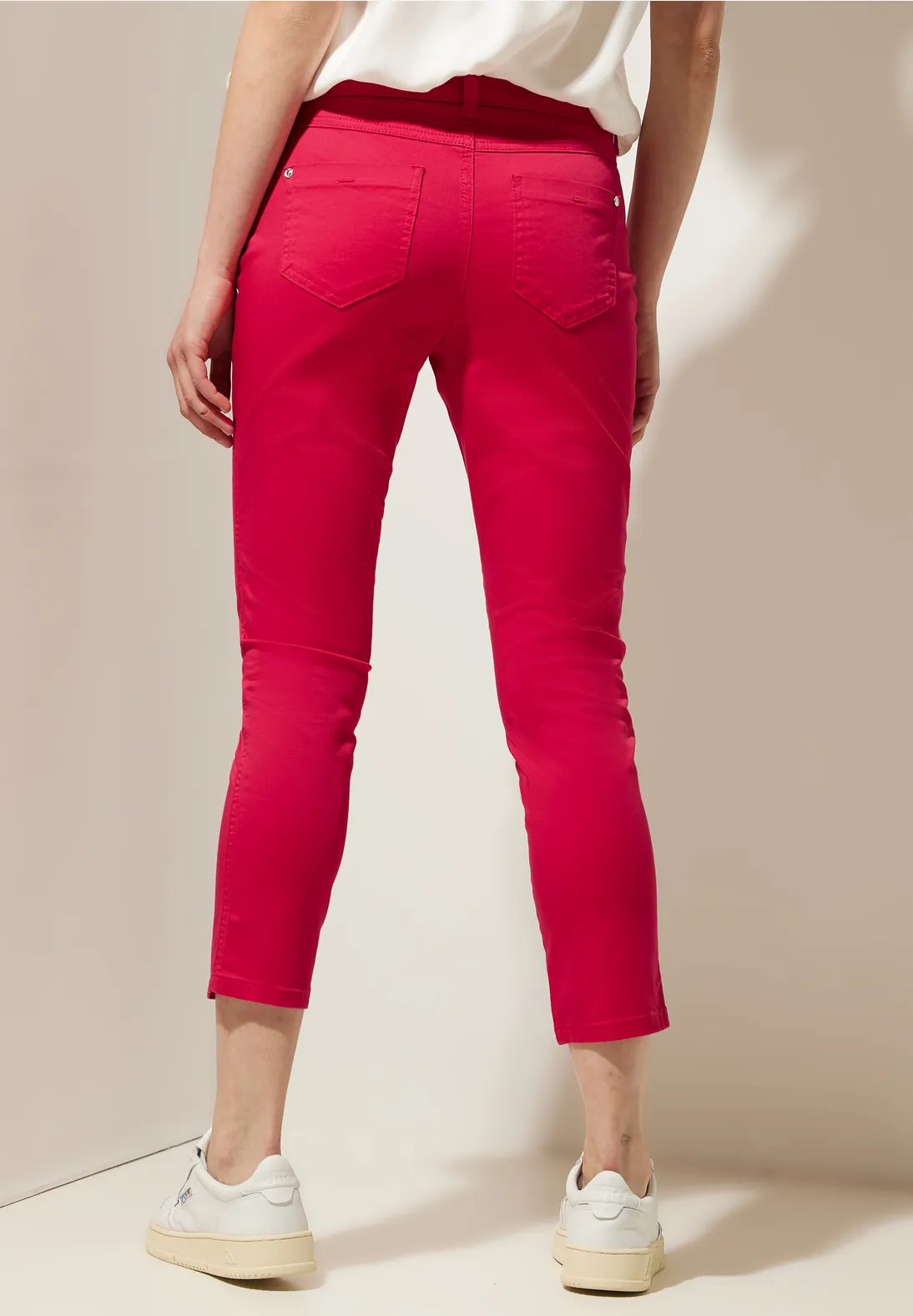 Street One Casual Fit Satinlook Hose - Style YULIUS