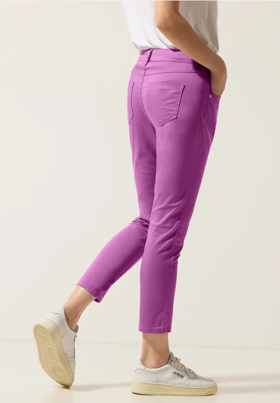 Street One Casual Fit Satinlook Hose - Style YULIUS