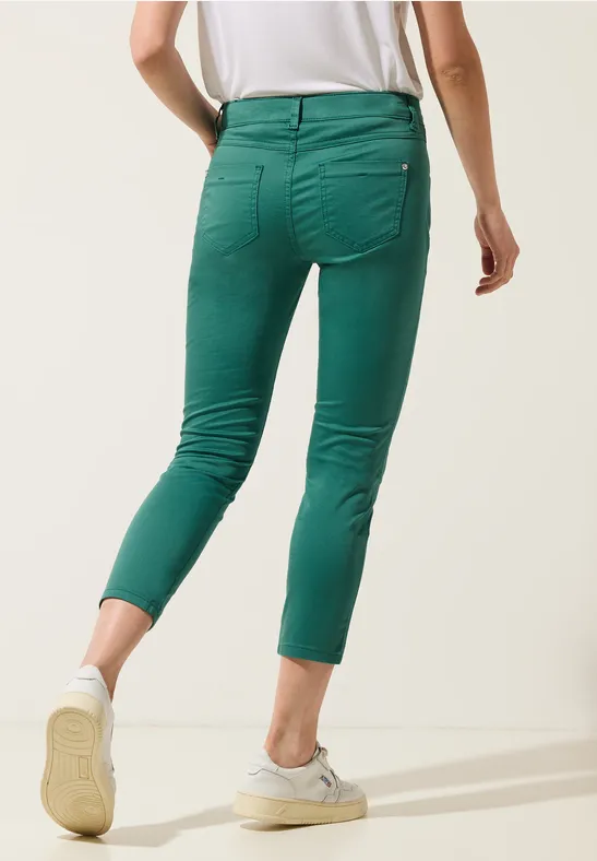 Street One Casual Fit Satinlook Hose - Style YULIUS