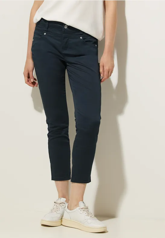 Street One Casual Fit Satinlook Hose - Style YULIUS