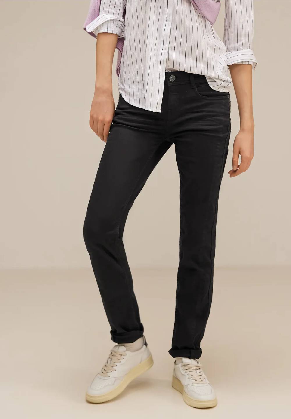 Street One Casual Fit Thermohose - Style JANE