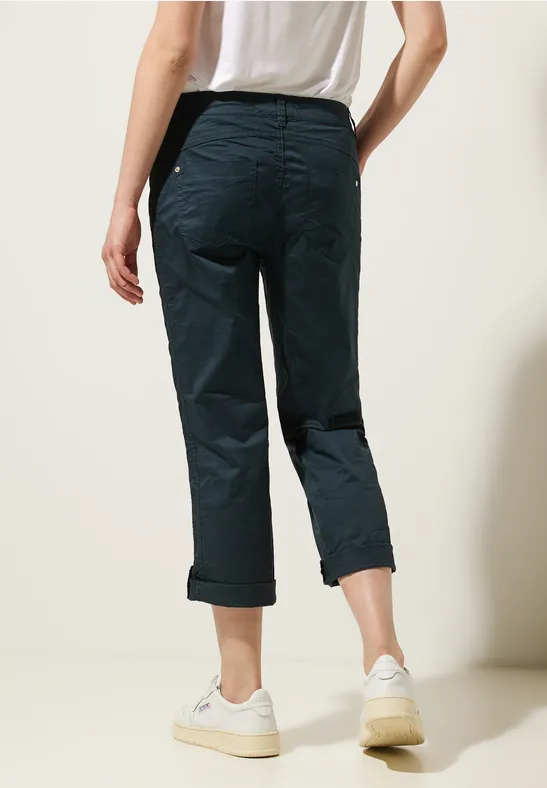 Street One Casual Fit Turn-Up Hose - Style YULIUS