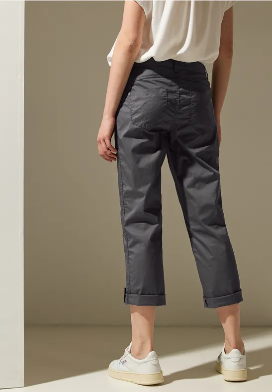 Street One Casual Fit Turn-Up Hose - Style YULIUS