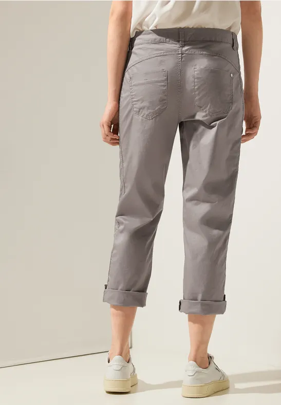 Street One Casual Fit Turn-Up Hose - Style YULIUS