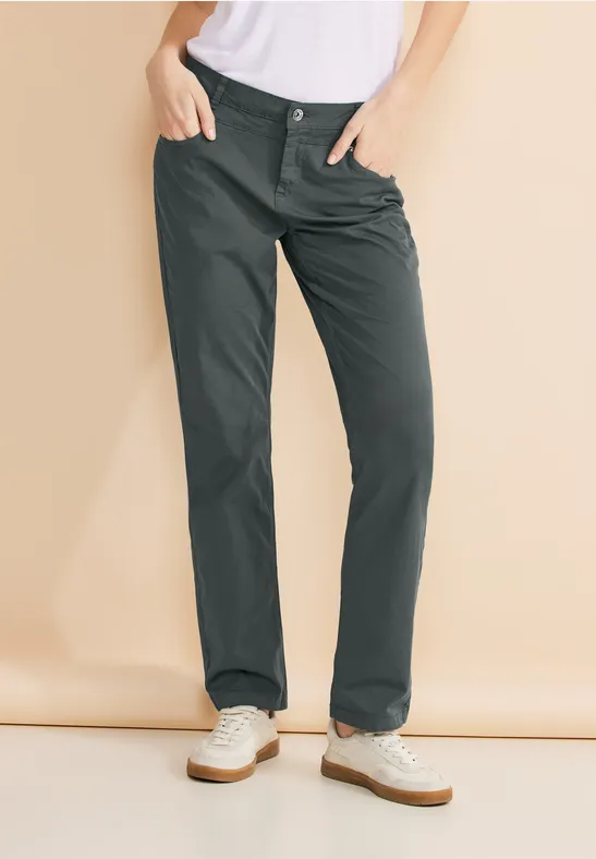 Street One Casual Fit Twill Hose - Style YULIUS