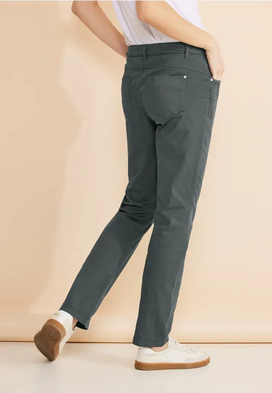 Street One Casual Fit Twill Hose - Style YULIUS