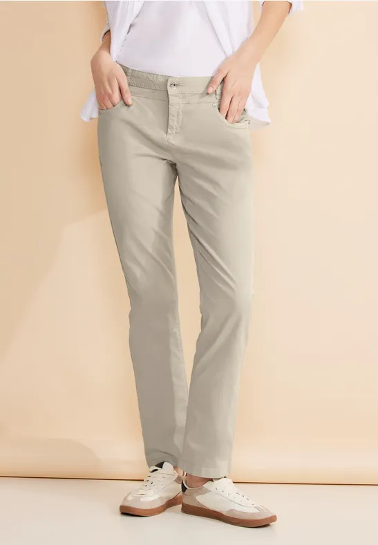 Street One Casual Fit Twill Hose - Style YULIUS