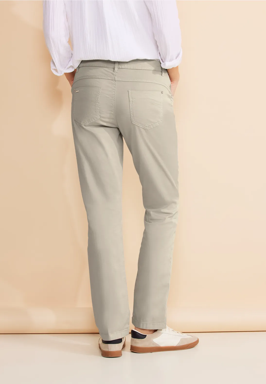 Street One Casual Fit Twill Hose - Style YULIUS
