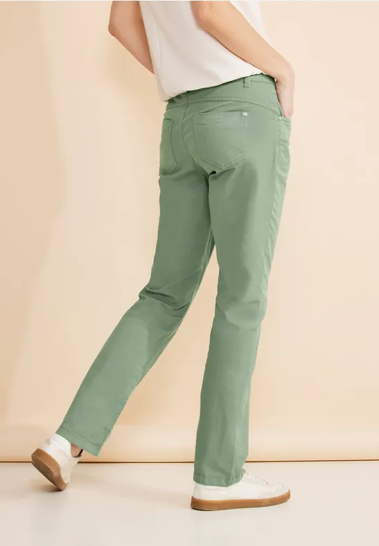 Street One Casual Fit Twill Hose - Style YULIUS