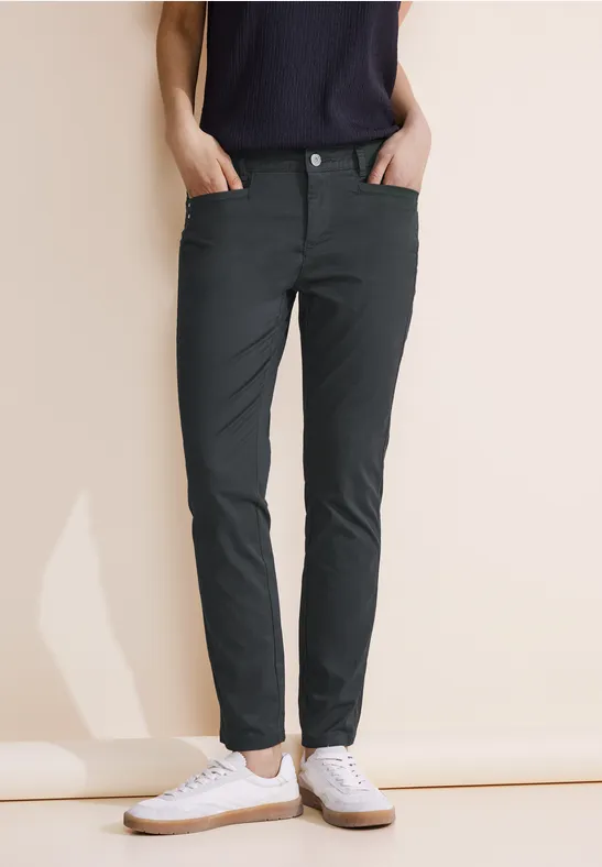 Street One Casual Fit Twill Hose - Style YULIUS