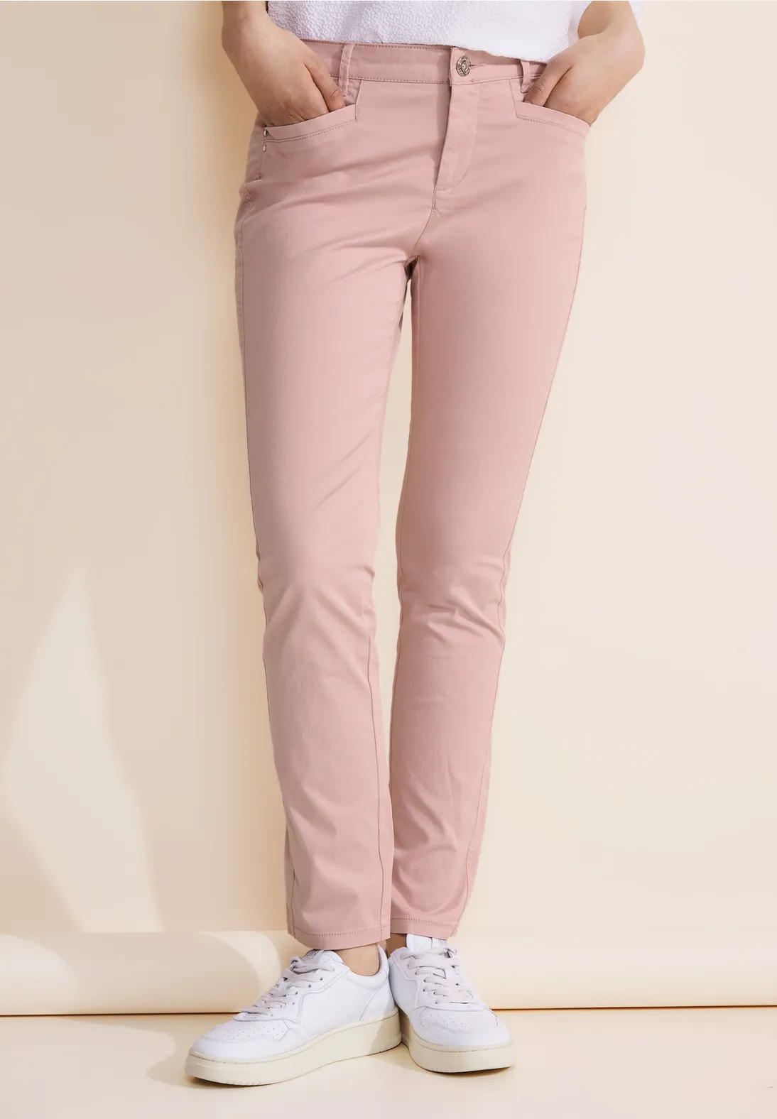 Street One Casual Fit Twill Hose - Style YULIUS