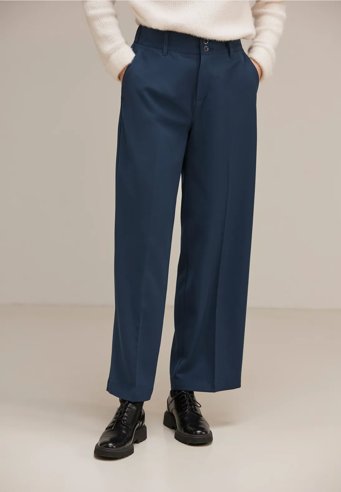Street One Casual Fit Twillhose