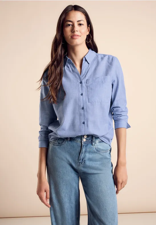Street One Chambray-Bluse