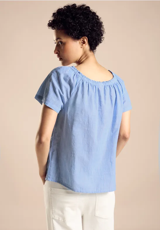 Street One Chambray Bluse