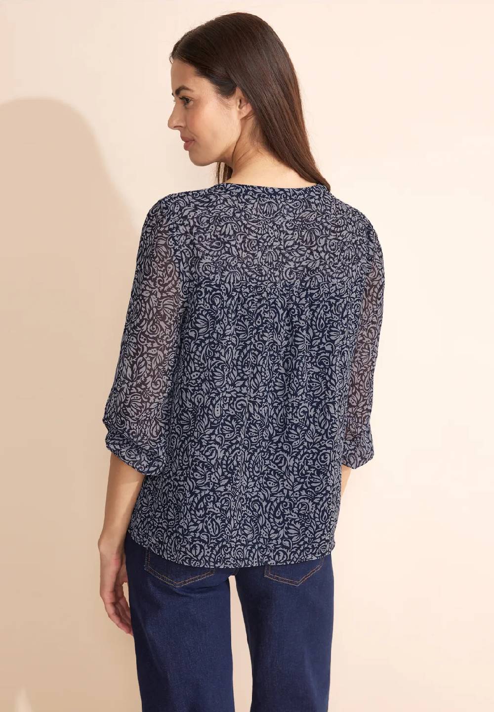 Street One Chiffon Printbluse