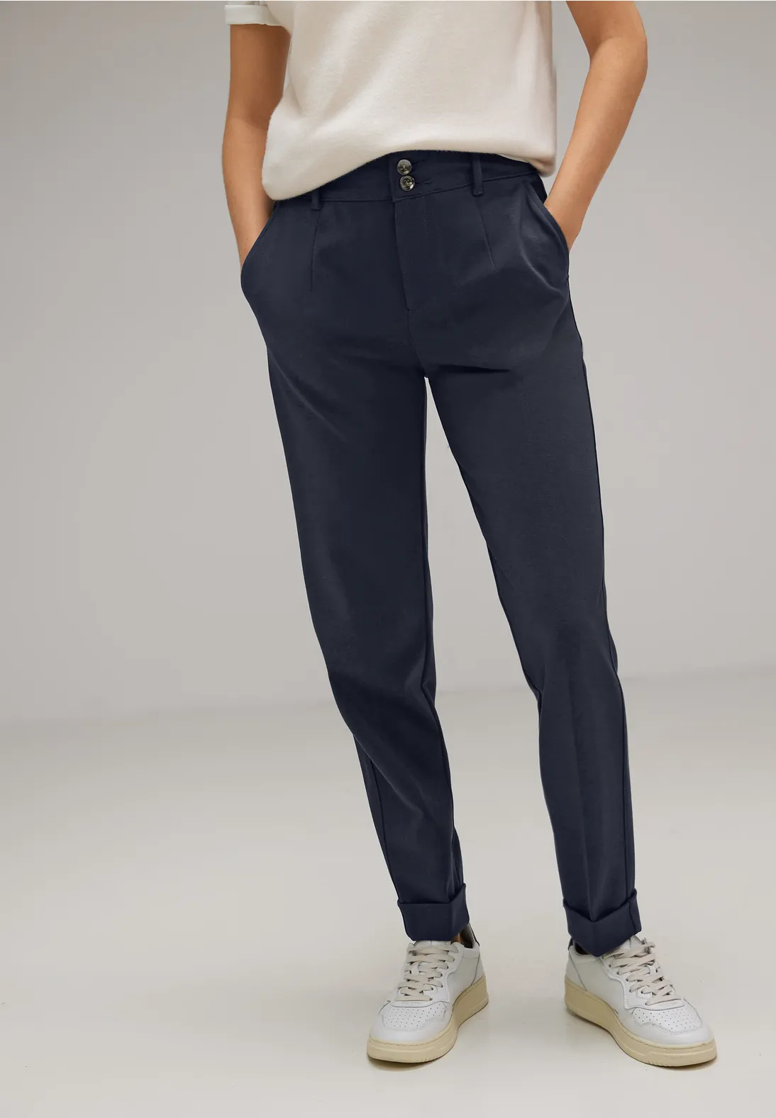 Street One Chino Casual Fit Hose