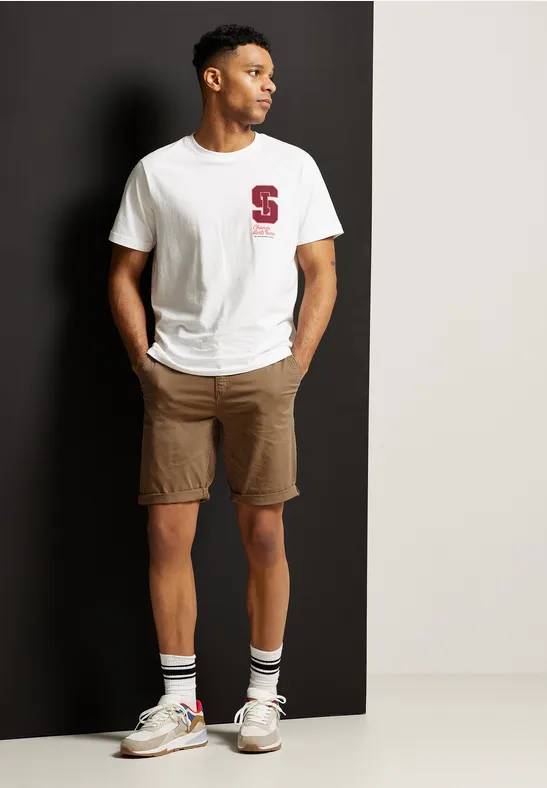 Street One Chino Shorts In Unifarbe