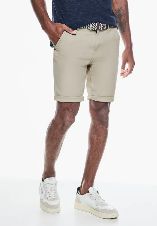 Street One Chino Shorts Mit Gürtel