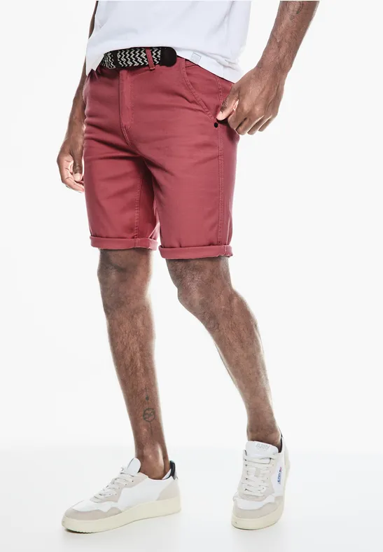 Street One Chino Shorts Mit Gürtel
