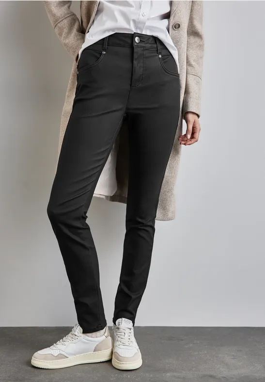 Street One Coating Hose Im Slim Fit - Style YORK