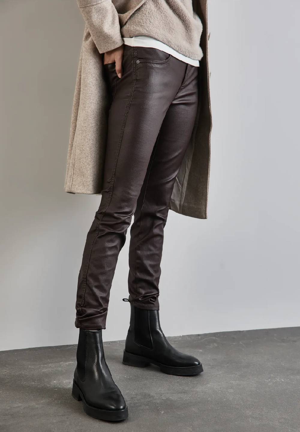 Street One Coating Hose im Slim Fit - Style YORK