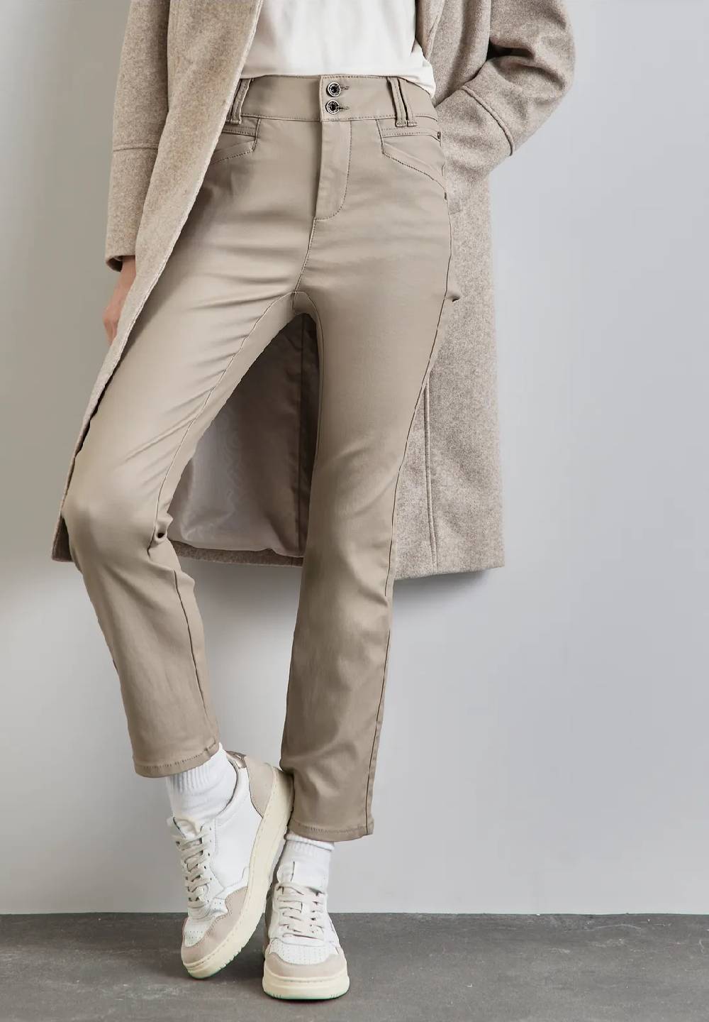 Street One Coating Hose mit Bootcut