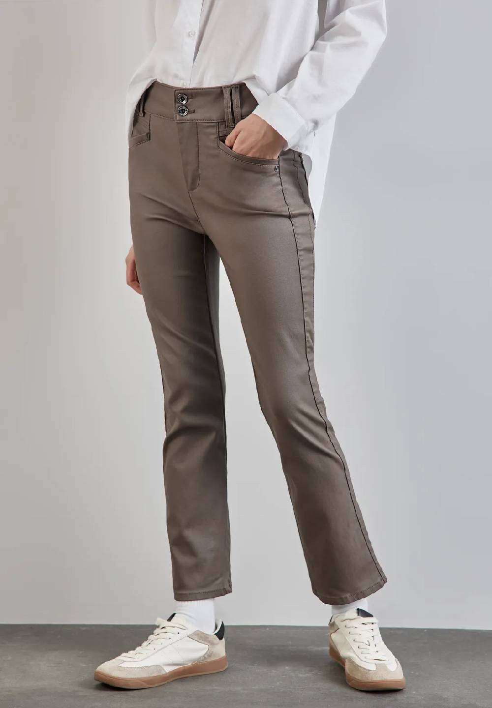 Street One Coating Hose Mit Bootcut