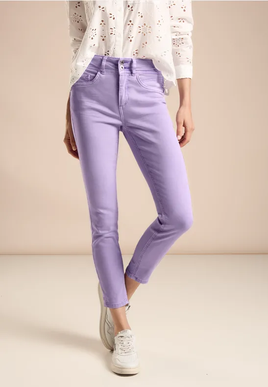 Street One Color Slim Fit Jeans - Style YORK