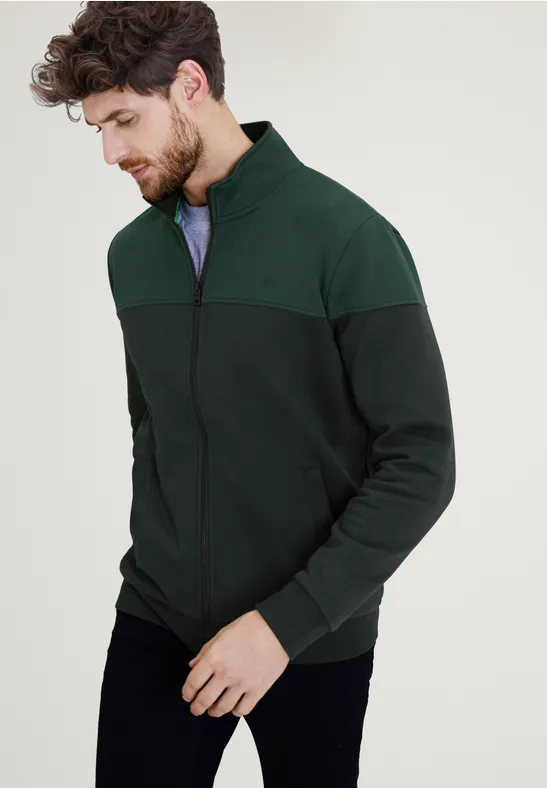 Street One Colourmix Troyer Sweatjacke