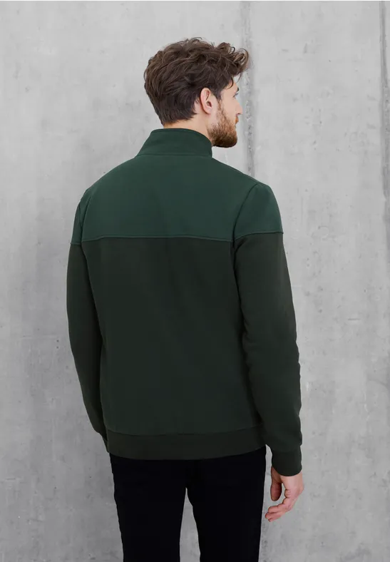 Street One Colourmix Troyer Sweatjacke