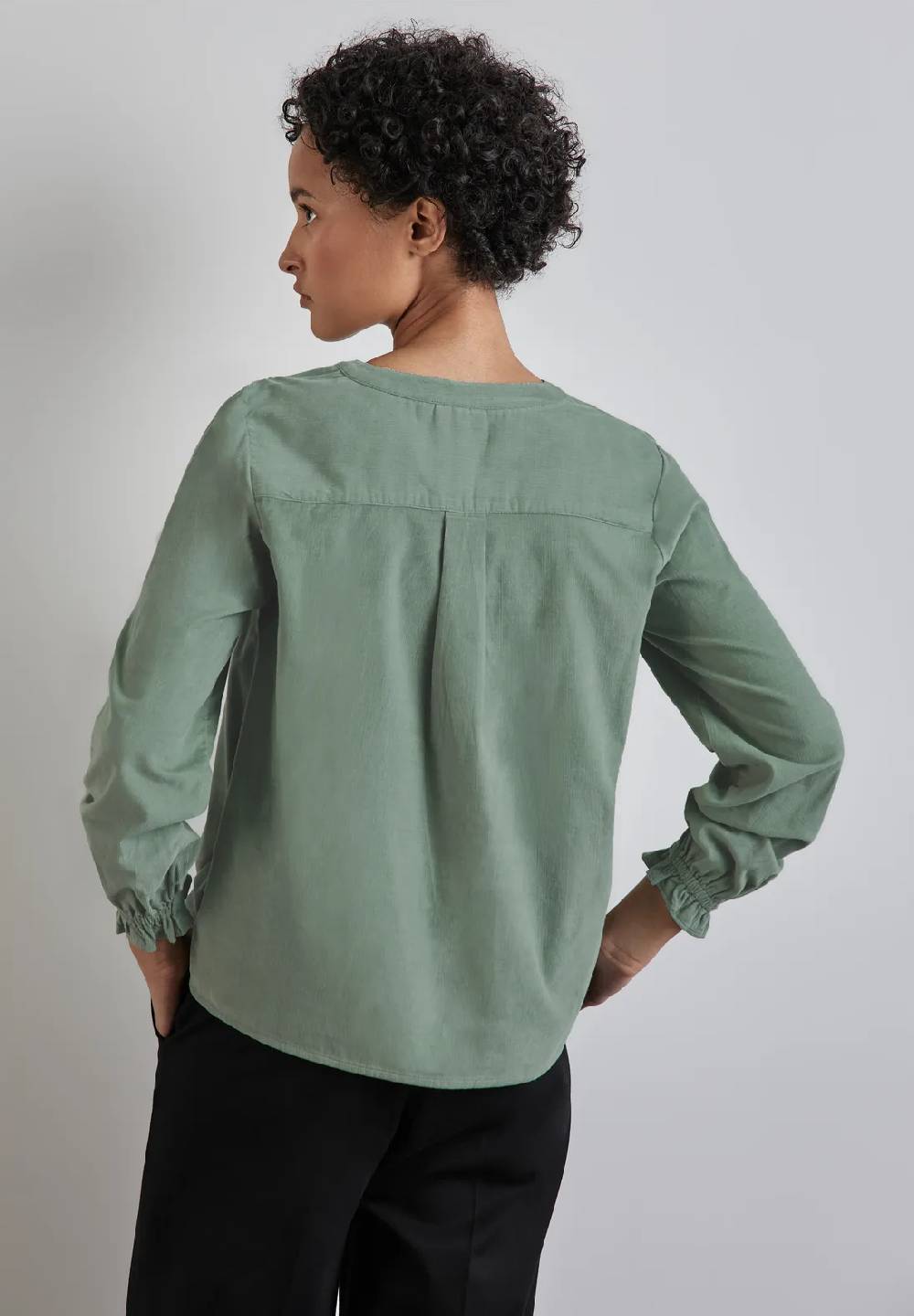 Street One Cord-Bluse