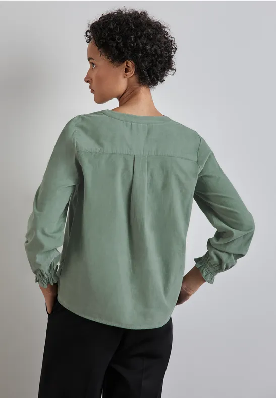 Street One Cord-Bluse