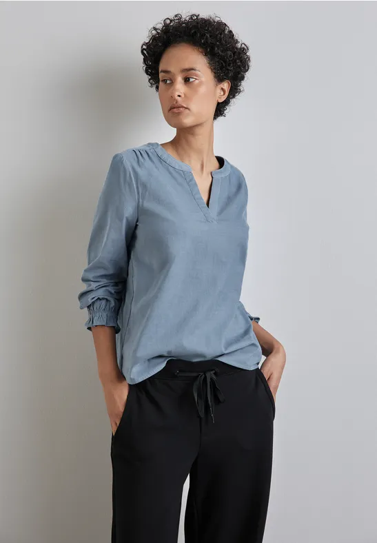 Street One Cord-Bluse