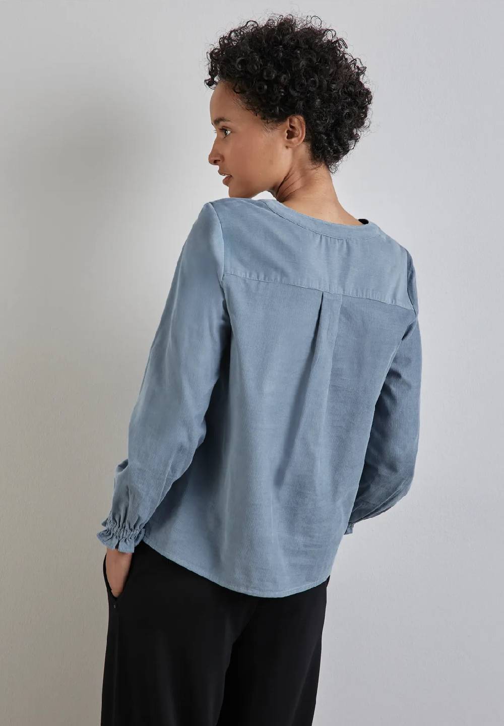 Street One Cord-Bluse